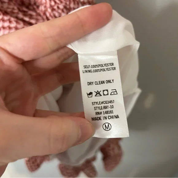 Buddy Love Ray Red Patterned Mini Dress - Picture 7 of 7